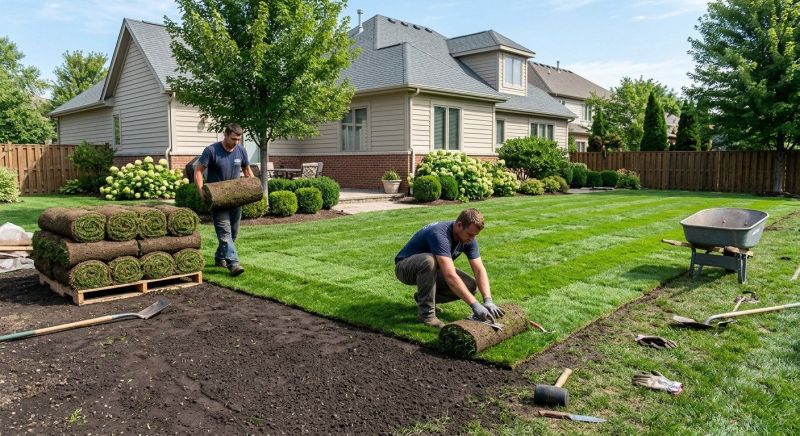 Grass Replacement in Rockwall, TX