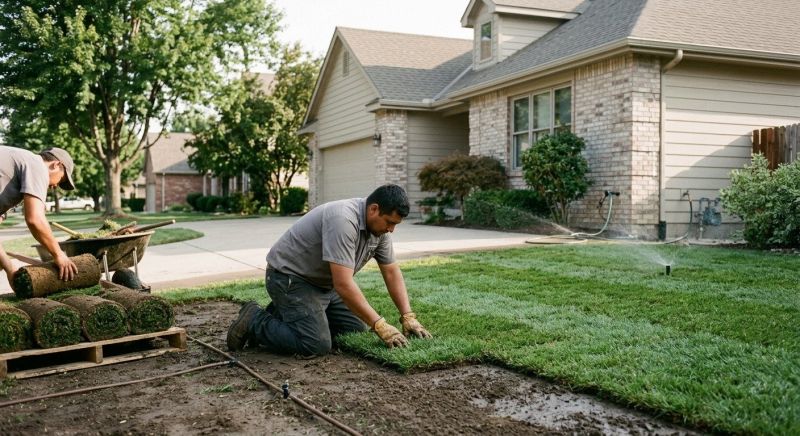 Sod Landscaping in Rockwall, TX