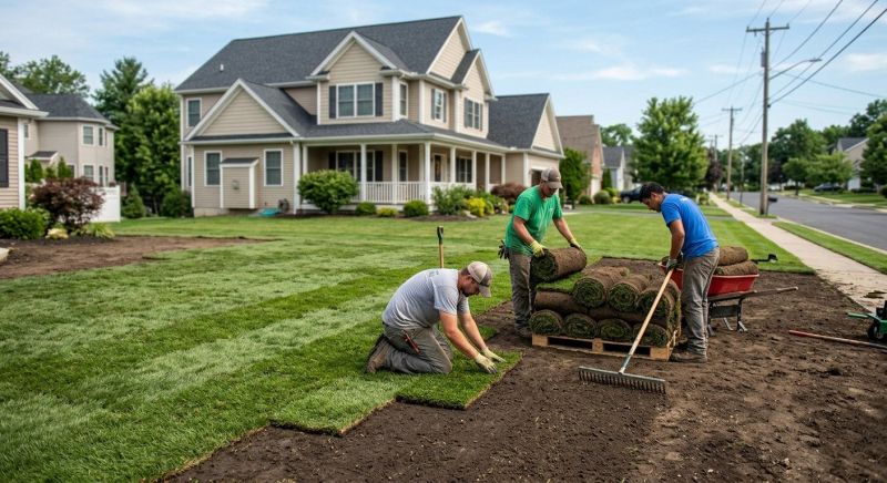 Sod Laying Service in Ventura County, CA