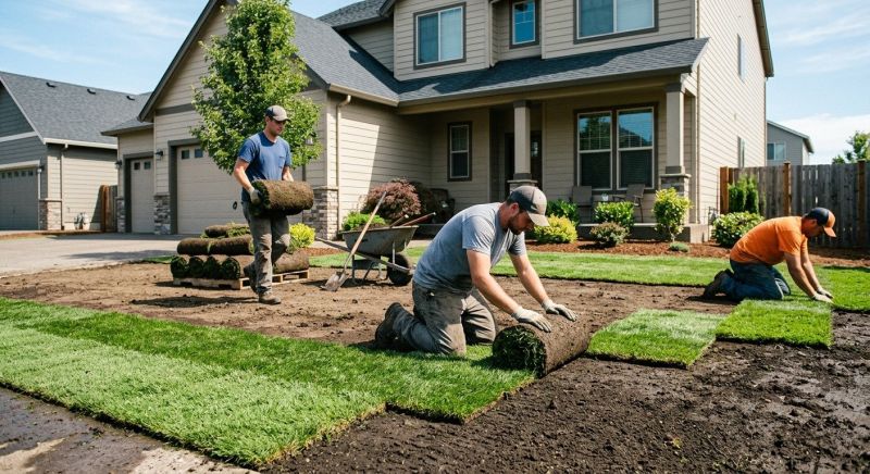 Yard Sodding in Aiken, SC